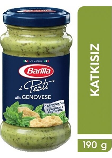 Makarna Sosu Pesto Genovese 190Gr-6'Lı