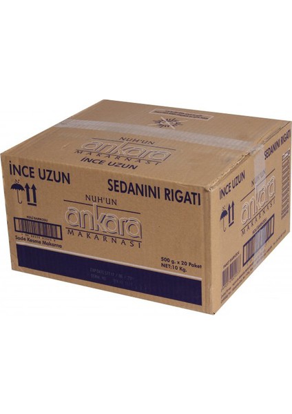 Makarna 500Gr İnce Uzun - 20'Li fiyatları