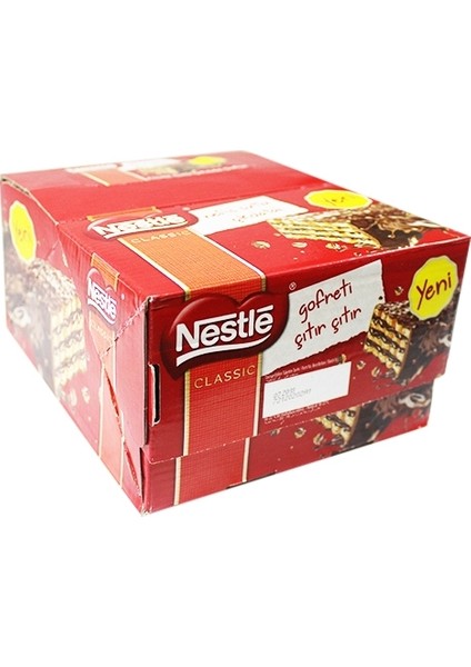Sütlü Çikolatalı Çıtır Gofret 27Gr-20'Li Paket fiyatları