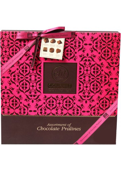 Gourmet Collectıon Çikolata 365Gr (Pembe)
