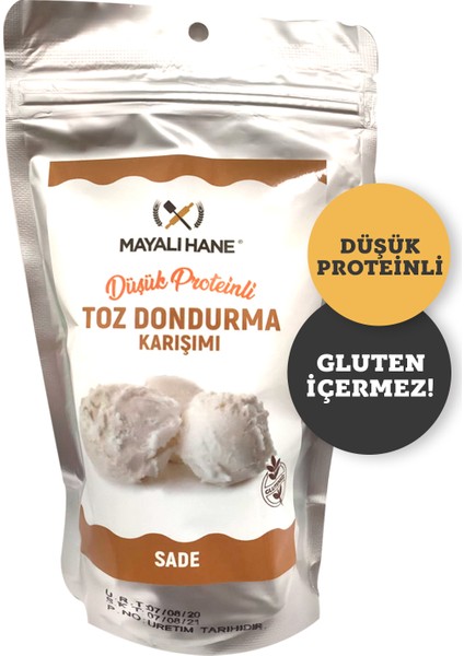 Düşük Proteinli Vanilyalı Toz Dondurma Karışımı 200 gr
