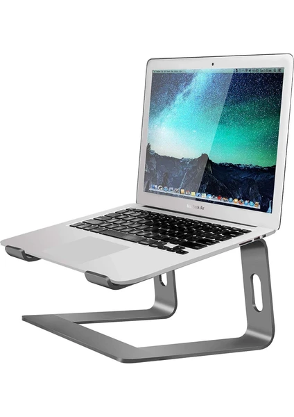 M5 Alüminyum Ergonomik Macbook Bilgisayar Standı Space Gray