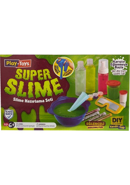 Süper Slime Hazırlama Seti