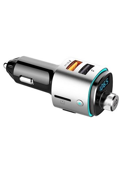 SL-BT225 Rainbow Bluetooth V5 Çift USB QC3.-03.6V-12V/3A F