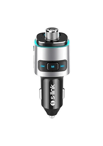 SL-BT225 Rainbow Bluetooth V5 Çift USB QC3.-03.6V-12V/3A F