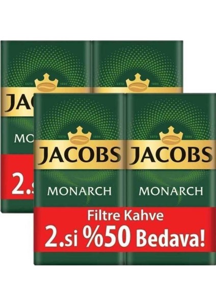 Monarch Filtre Kahve 2 x 500 gr (2'li Set)