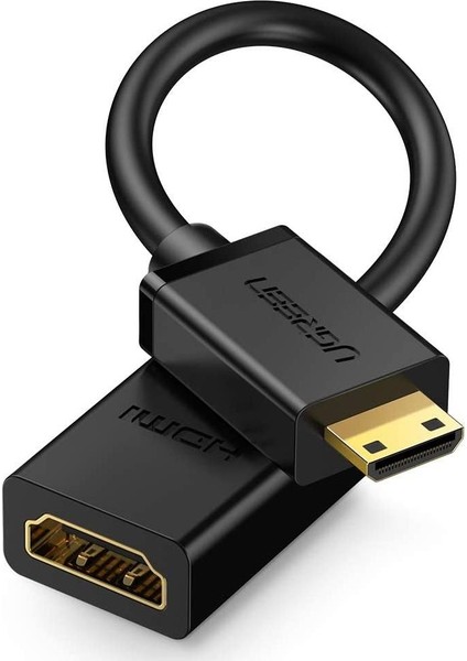 Mini HDMI To HDMI Dönüştürücü Kablo 22 cm