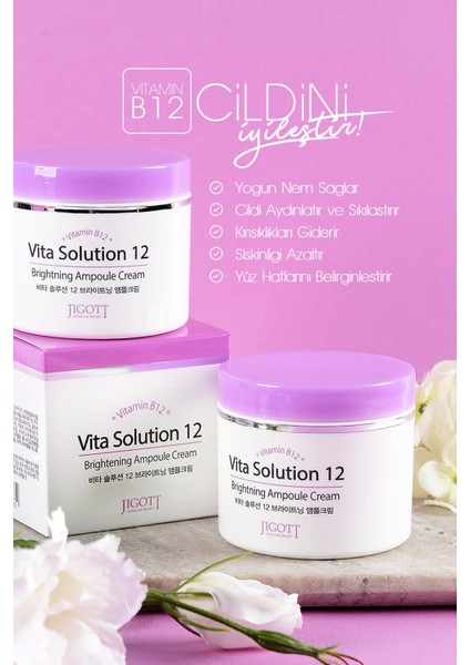 Yoğun Nemlendirici Vitamin B12 Ampul Krem 100 Ml fiyatları