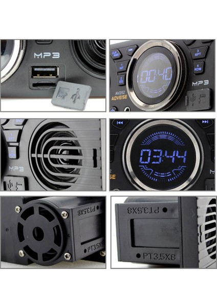 12V Oto Teyp FM/AUX/USB/Hafıza Kart(Yurt Dışından) indirimleri