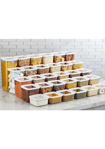 30'lu Full Set Akrilik Saklama Kabı