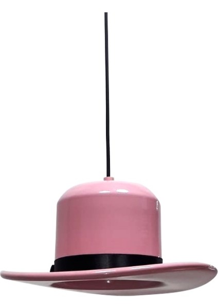 Pembe Şapka Avize