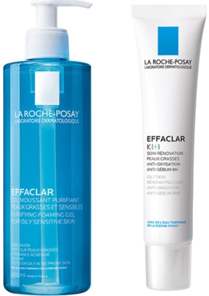 La Roche-Posay La Roche Effaclar 400 ml Jel +Efaclar K