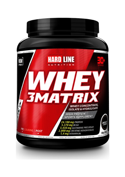 Hardline Whey 3 Matrix Protein Tozu 908 gr