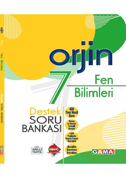 7. Sınıf Orjin Fen Bilimleri Destek Soru Bankası