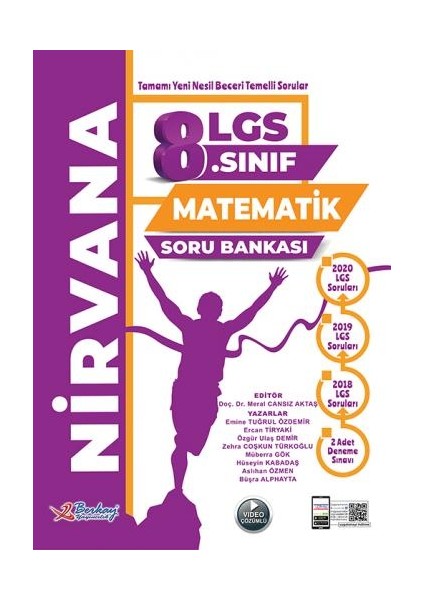 8. Sınıf Nirvana Matematik Soru Bankası