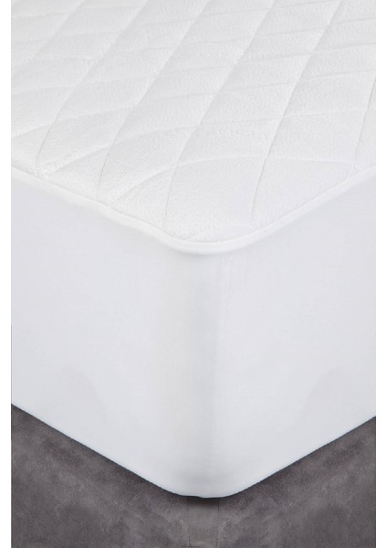 Kapitoneli Sıvı Geçirmez Alez 160x200 Komple Lastikli AT9494