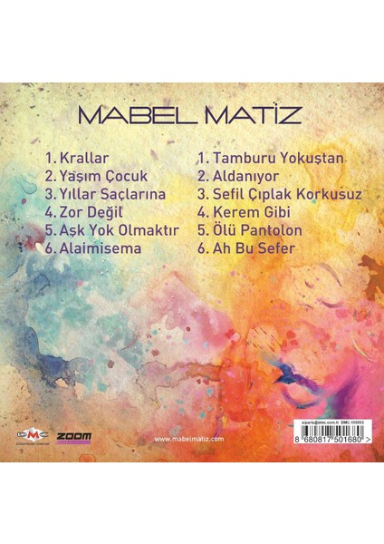 Mabel Matiz-Yaşım Çocuk (Plak)