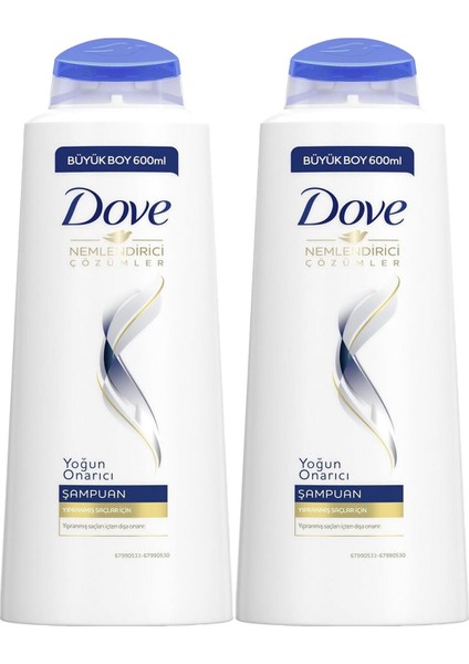 Şampuan Yoğun Onarıcı 600 ml 2 Adet