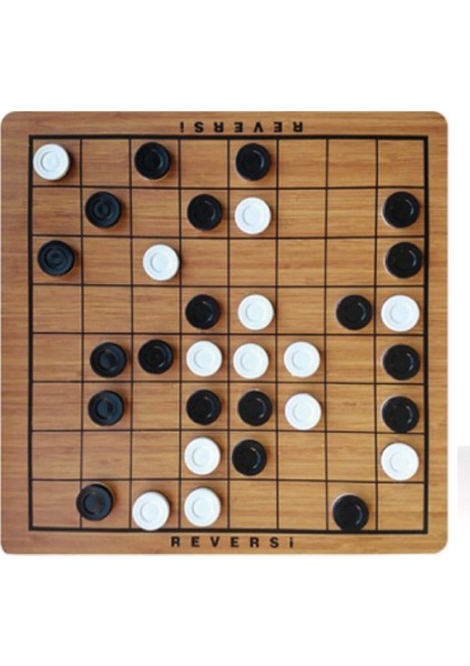 Ahşap Reversi Akıl Oyunu