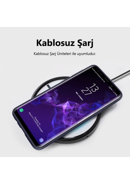 Samsung Galaxy A21S Içi Kadife Soft Silikon Kılıf - Pembe