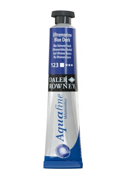 Aquafine Tüp Sulu Boya 8 ml 123 Ultramarine Blue Dark