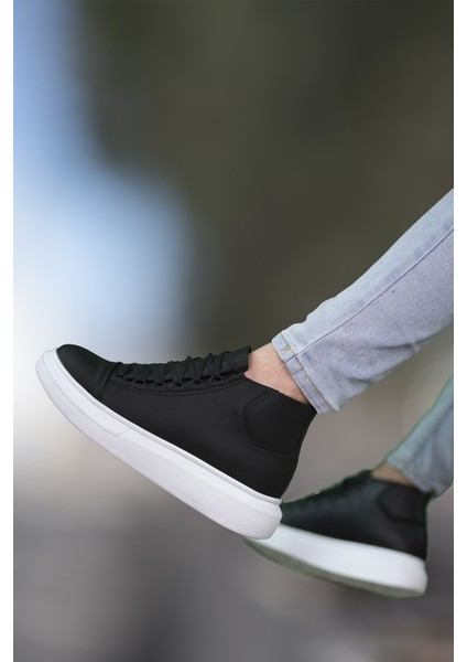 Siyah Beyaz Unisex Bot 0012575