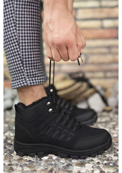 Siyah Erkek Içi Kürklü Bot 0012X6 fırsatları