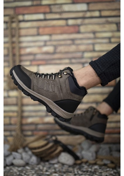 Erkek Outdoor Bot – Suya ve Soğuğa Dayanıklı, Fermuarlı, Kürklü, Ortopedik ve Rahat Tabanlı Kışlık Ayakkabı fiyatları