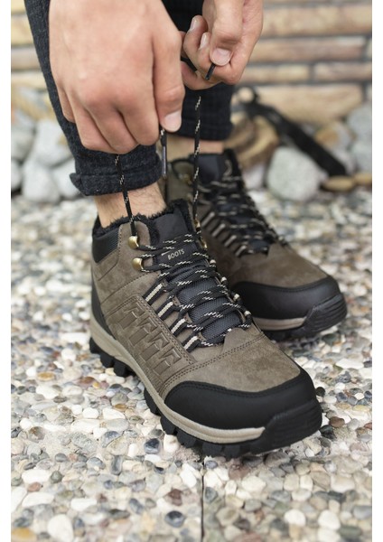 Erkek Outdoor Bot – Suya ve Soğuğa Dayanıklı, Fermuarlı, Kürklü, Ortopedik ve Rahat Tabanlı Kışlık Ayakkabı modelleri