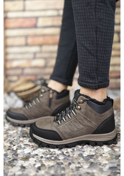 Erkek Outdoor Bot – Suya ve Soğuğa Dayanıklı, Fermuarlı, Kürklü, Ortopedik ve Rahat Tabanlı Kışlık Ayakkabı indirimleri