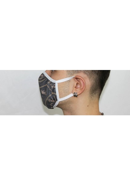 5 Adet Yetişkin Mikrofilament Nano Bez Maske - Yıkanabilir Maske