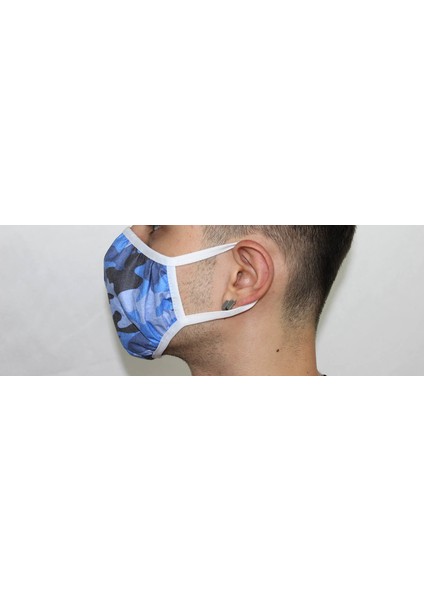 5 Adet Yetişkin Mikrofilament Nano Bez Maske - Yıkanabilir Maske