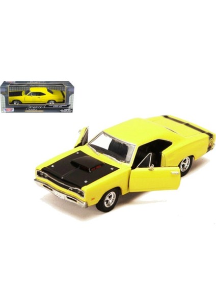 1:24 1969 Dodge Coronet Süper Bee -Sarı