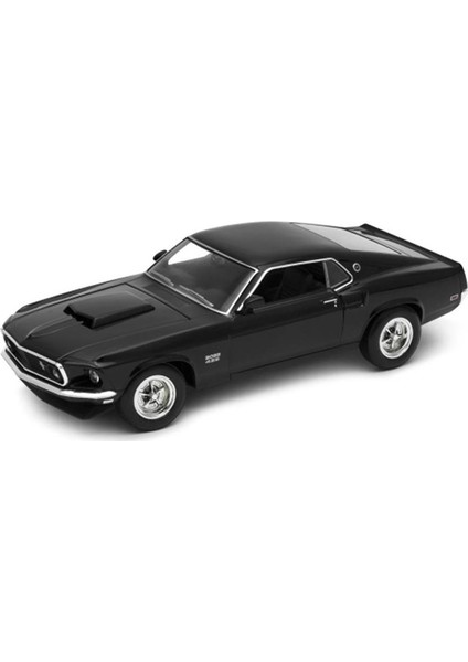 1:24 1969 Ford Mustang Boss 429 - Siyah