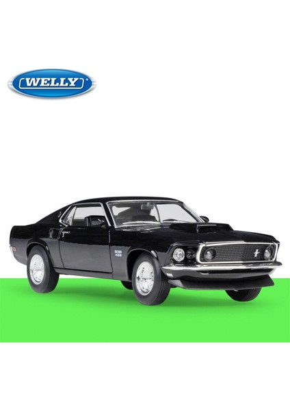 1:24 1969 Ford Mustang Boss 429 - Siyah fiyatları