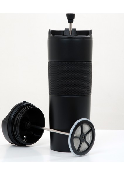 French Press Termos Siyah