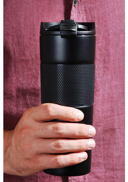 French Press Termos Siyah