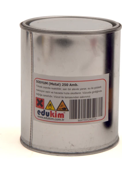 Sodyum Metal 250 Amb.