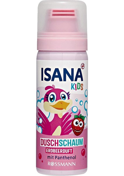 Kids Duş Köpüğü Çilek Kokulu 50 ml