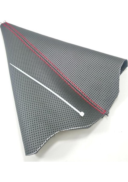 Peugeot 306 Vites Körüğü Delikli Deri Kırmızı Dikiş