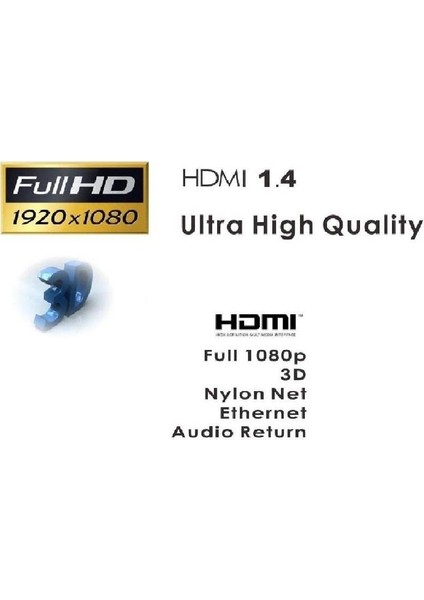 Sargılı HDMI Kablo - 5m