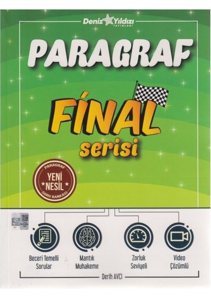 Deniz Yıldızı Yayınları 8. Sınıf Paragraf Yeni Nesil Soru Bankası