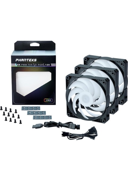 Sk 120MM Drgb Fan - 3' Lü Set