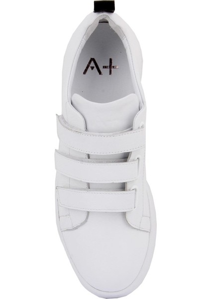 Beyaz Deri Erkek Sneaker indirimleri