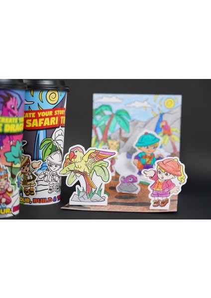 Art In A Cup - Hikayeni Yarat - Gezegen modelleri