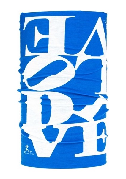 Scuba Tube Sculpture Dive Love Blue