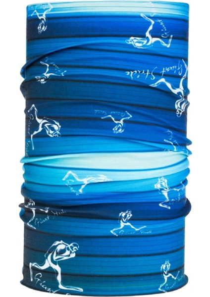 Scuba Tube Blue Waves