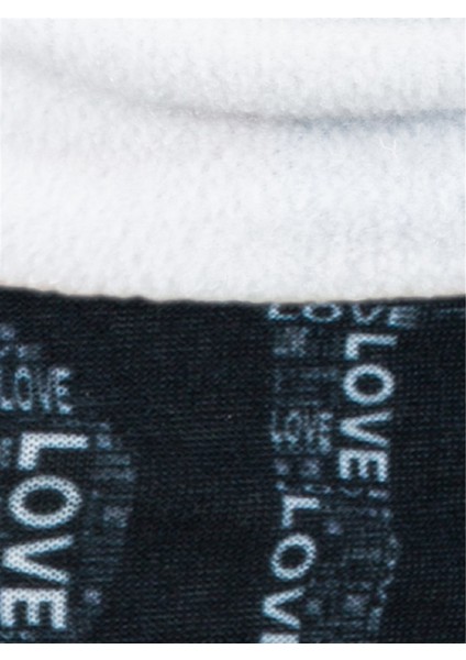 Snow Tube Love Is Black
