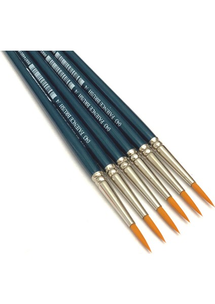 043 Faınce Brush No:4 Fırça Seti 6'lı