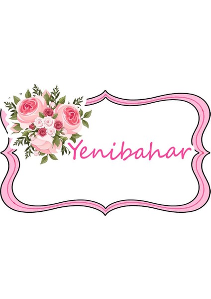 Baharat Kavanozu Etiket